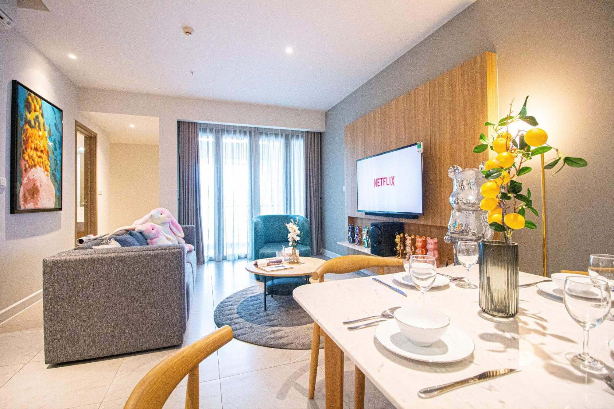 Lusso Suites - D1Mension & Zenity Residence, Sg'S Heart مدينة هوشي منه المظهر الخارجي الصورة