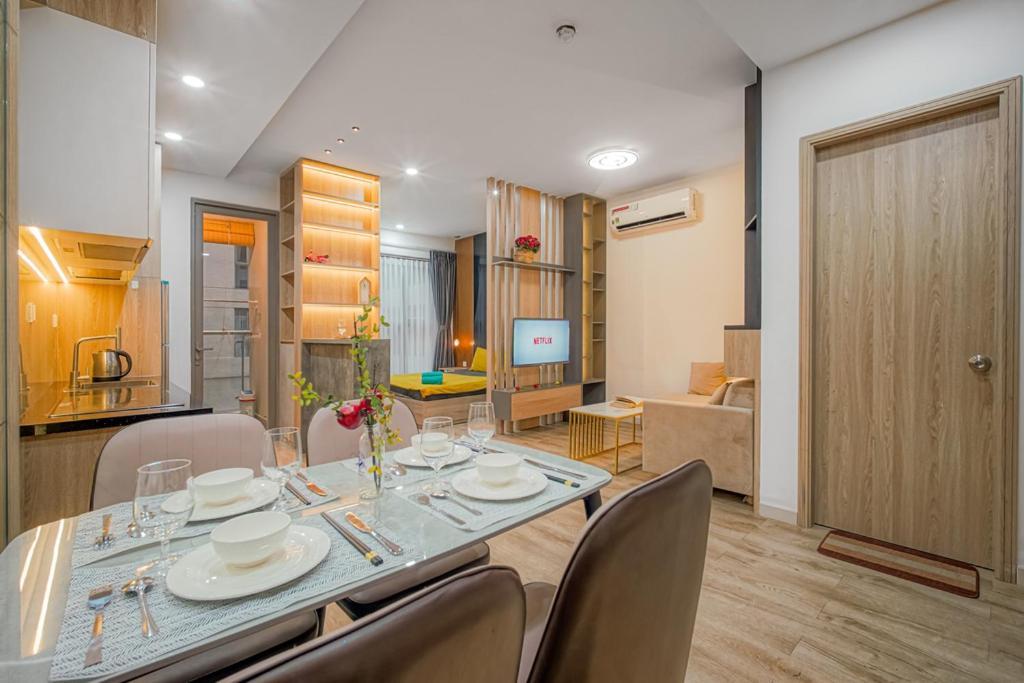 Lusso Suites - D1Mension & Zenity Residence, Sg'S Heart مدينة هوشي منه المظهر الخارجي الصورة